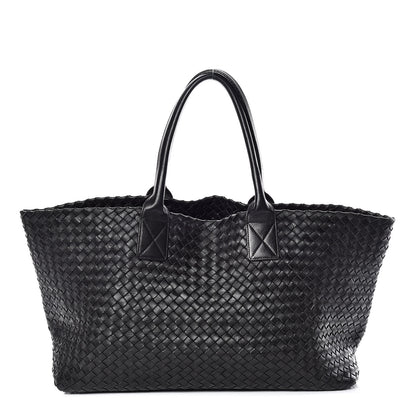 Bottega Veneta Nappa Intrecciato Medium Cabat Black 3 of 10