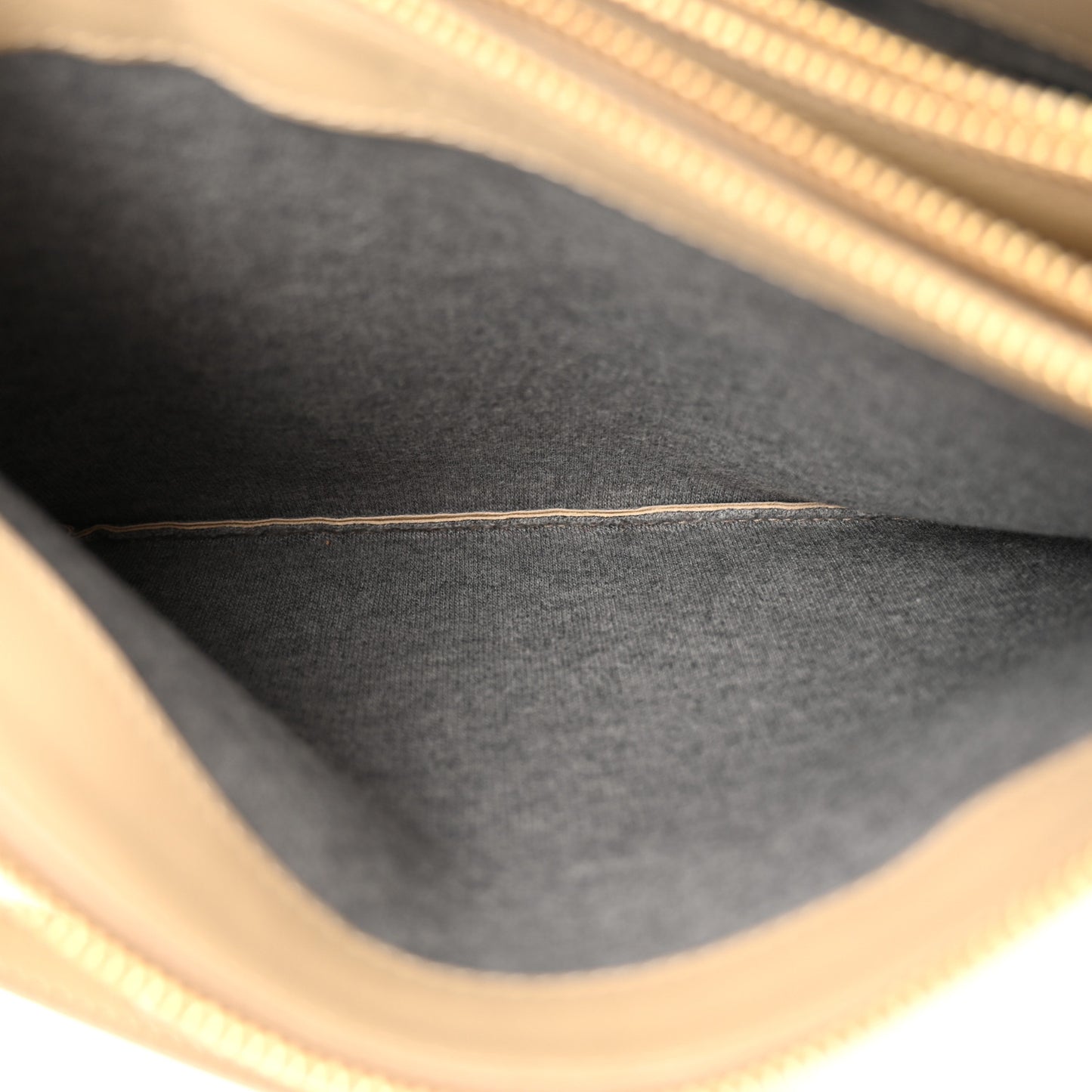 Lambskin Large Trio Crossbody Bag Light Caramel