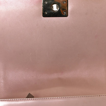 Chanel Patent Calfskin Quilted Medium Boy Flap Light Pink 10 of 18