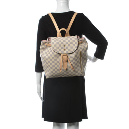 Louis Vuitton Damier Azur Sperone Backpack 2 of 6