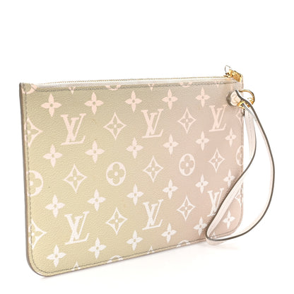 Louis Vuitton Monogram Spring In The City Neverfull MM GM Pochette Sunset Kaki 3 of 9