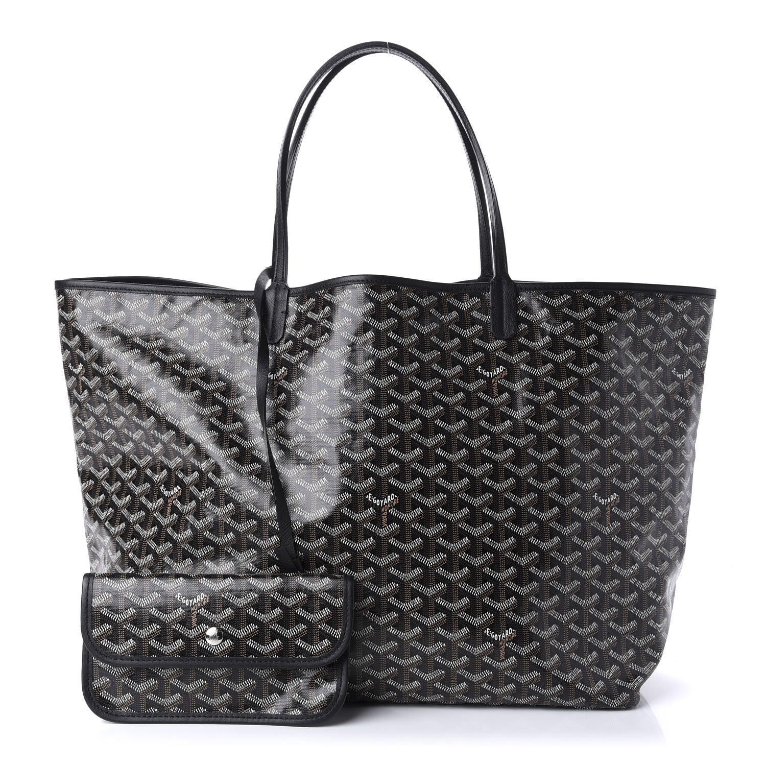 Goyard Goyardine Saint Louis GM Black 1 of 9