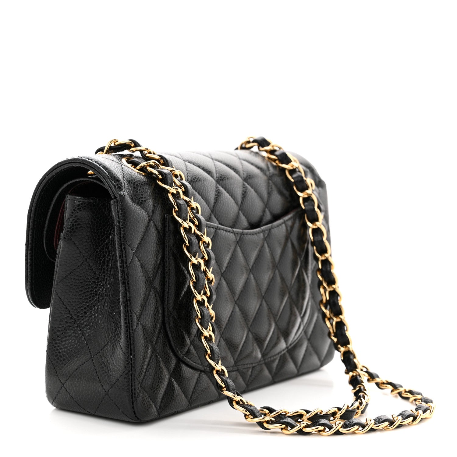 Chanel Caviar Quilted Small Double Flap Black 3 of 10
