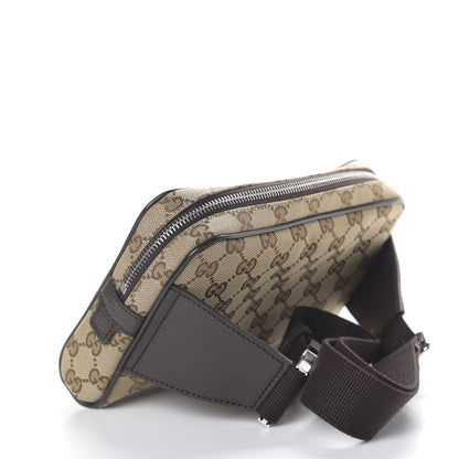 Gucci Monogram Belt Bag Dark Brown 2 of 9