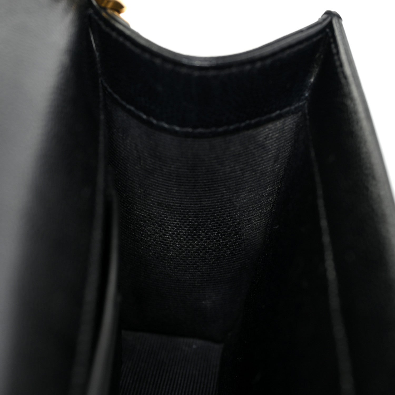 Saint Laurent Grain De Poudre Small Monogram Kate Satchel Black 14 of 18