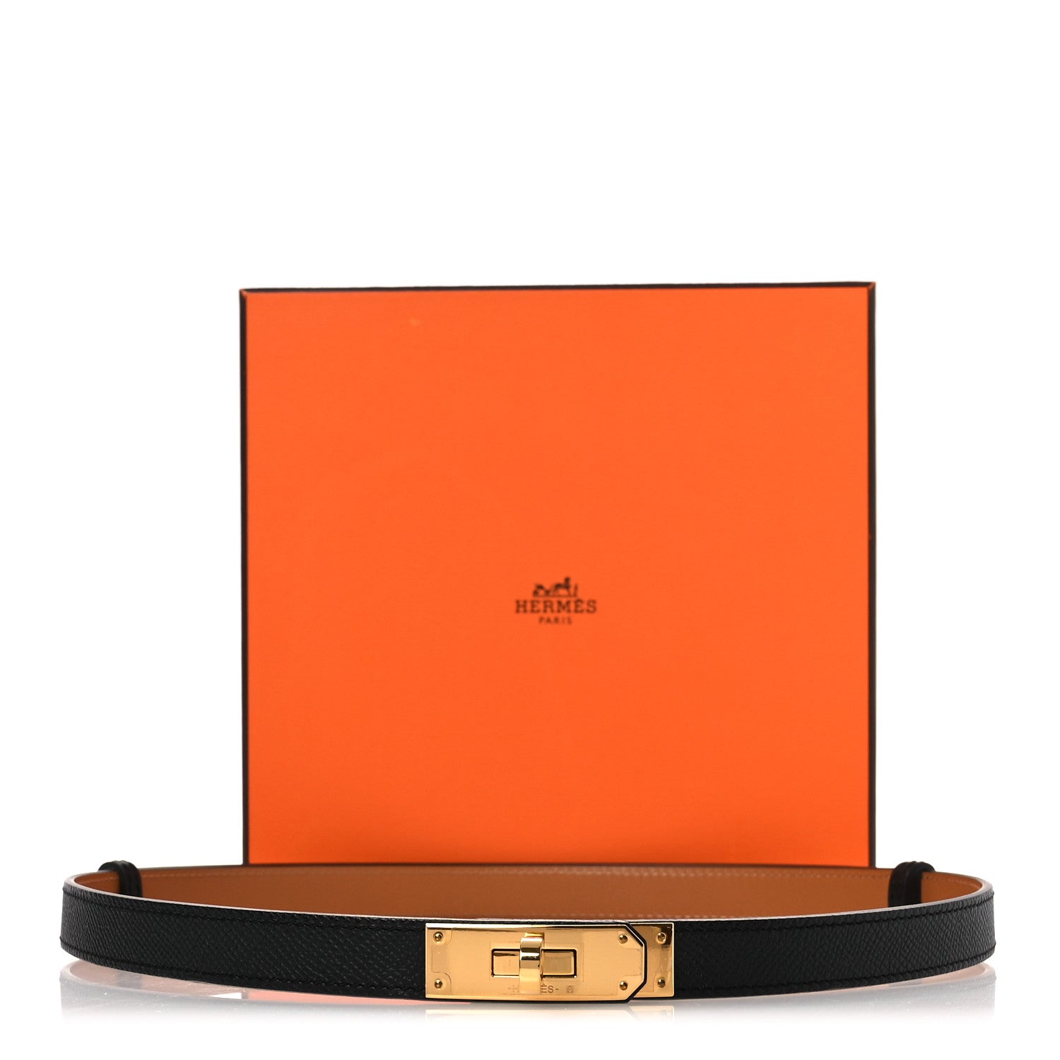 Hermes Epsom Kelly Belt Black 5 of 5