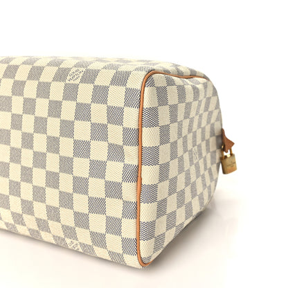 Louis Vuitton Damier Azur Speedy 30 9 of 10