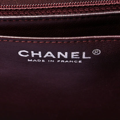 Chanel Lambskin Quilted Maxi Single Flap Black 6 of 9