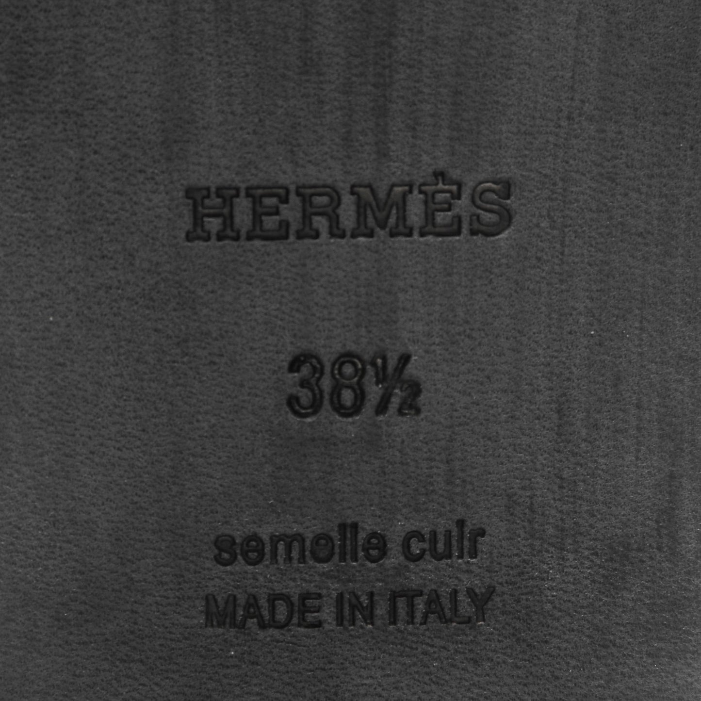 Box Clou De Selle Oran Sandals 38.5 Black