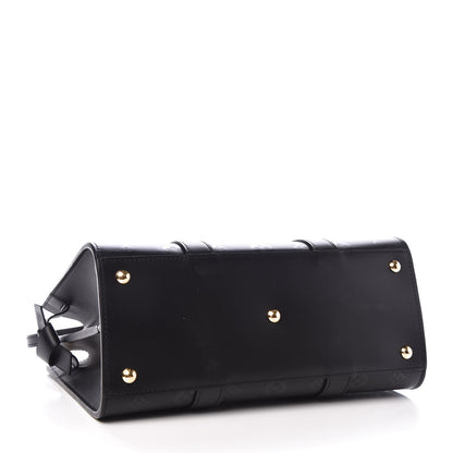 Louis Vuitton Monogram Cuir Plume Very Tote MM Black 5 of 10