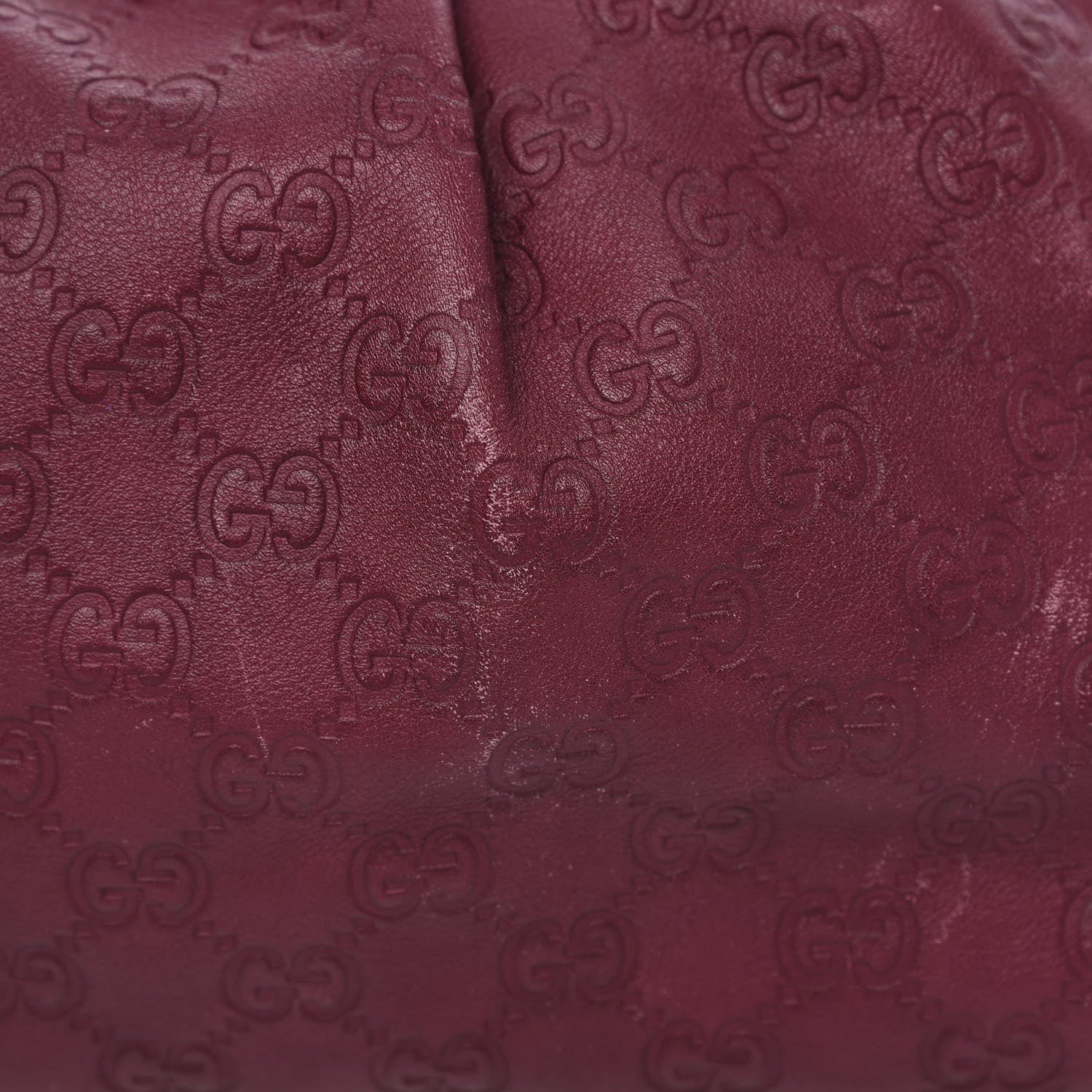 Gucci Guccissima Medium Sukey Tote Cherry 11 of 16