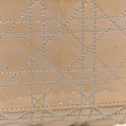 Christian Dior Patent Cannage Large Dior Soft Shopping Tote Beige 21 of 25