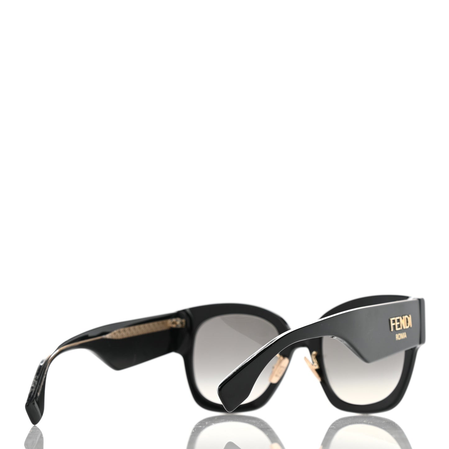 Acetate Sunglasses FF 0458/G/S Black