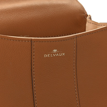 Delvaux Grained Calfskin Mini Brillant Satchel Natural 7 of 11