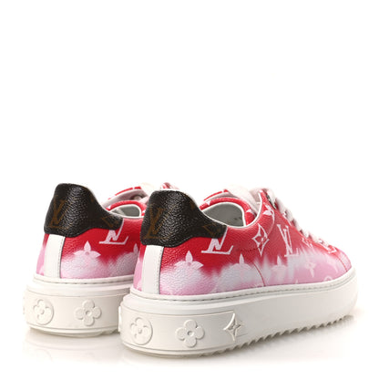 Louis Vuitton Monogram Escale Time Out Sneakers 35.5 Red 5 of 10