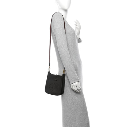 Hermes Taurillon Clemence Amazone Evelyne TPM Macassar Havane 2 of 11