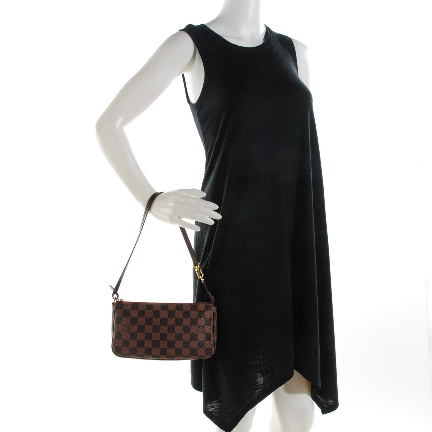 Louis Vuitton Damier Ebene Pochette Accessories NM 2 of 8