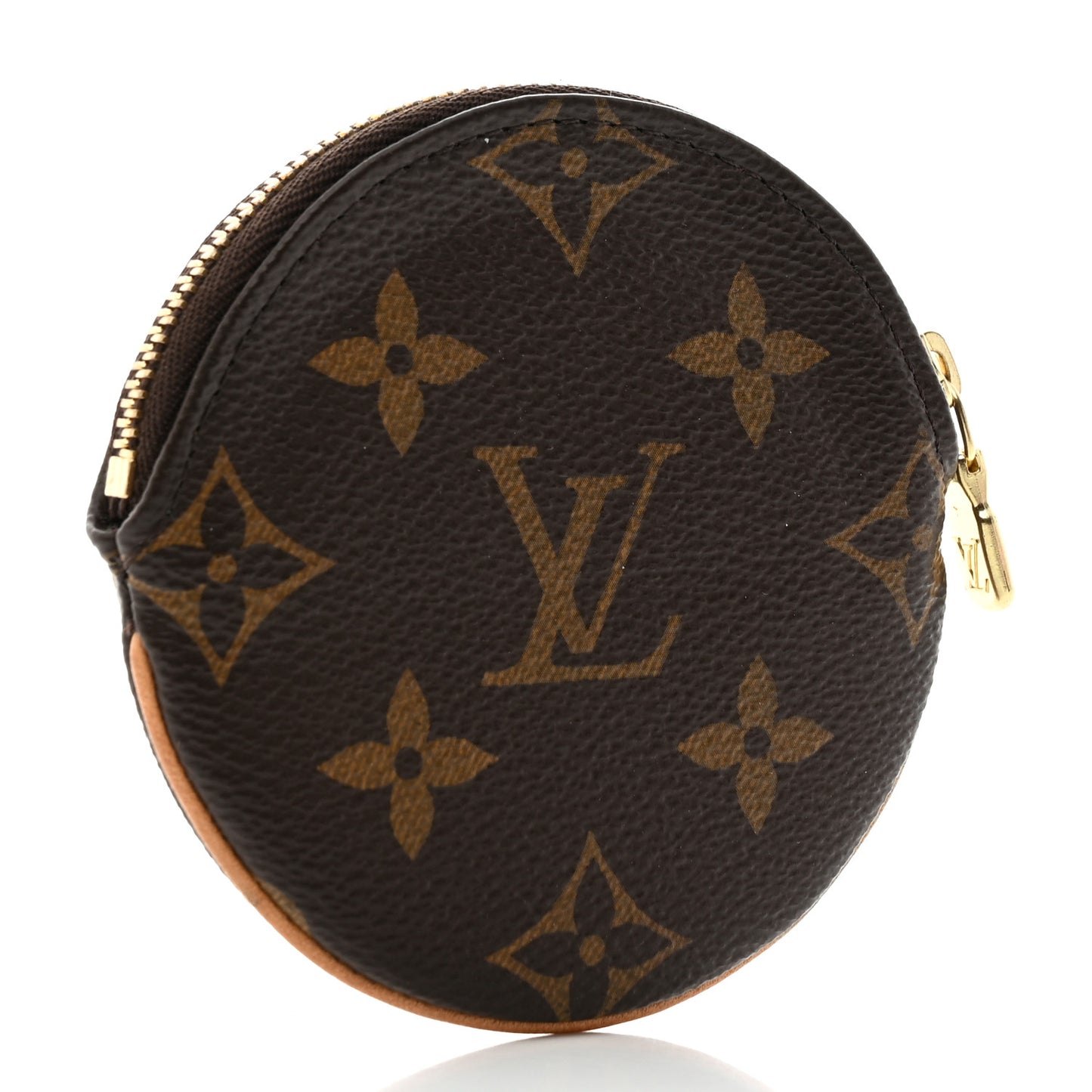 Monogram Round Coin Purse