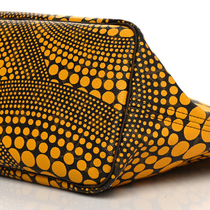 Louis Vuitton Monogram Kusama Waves Neverfull MM Yellow 8 of 8