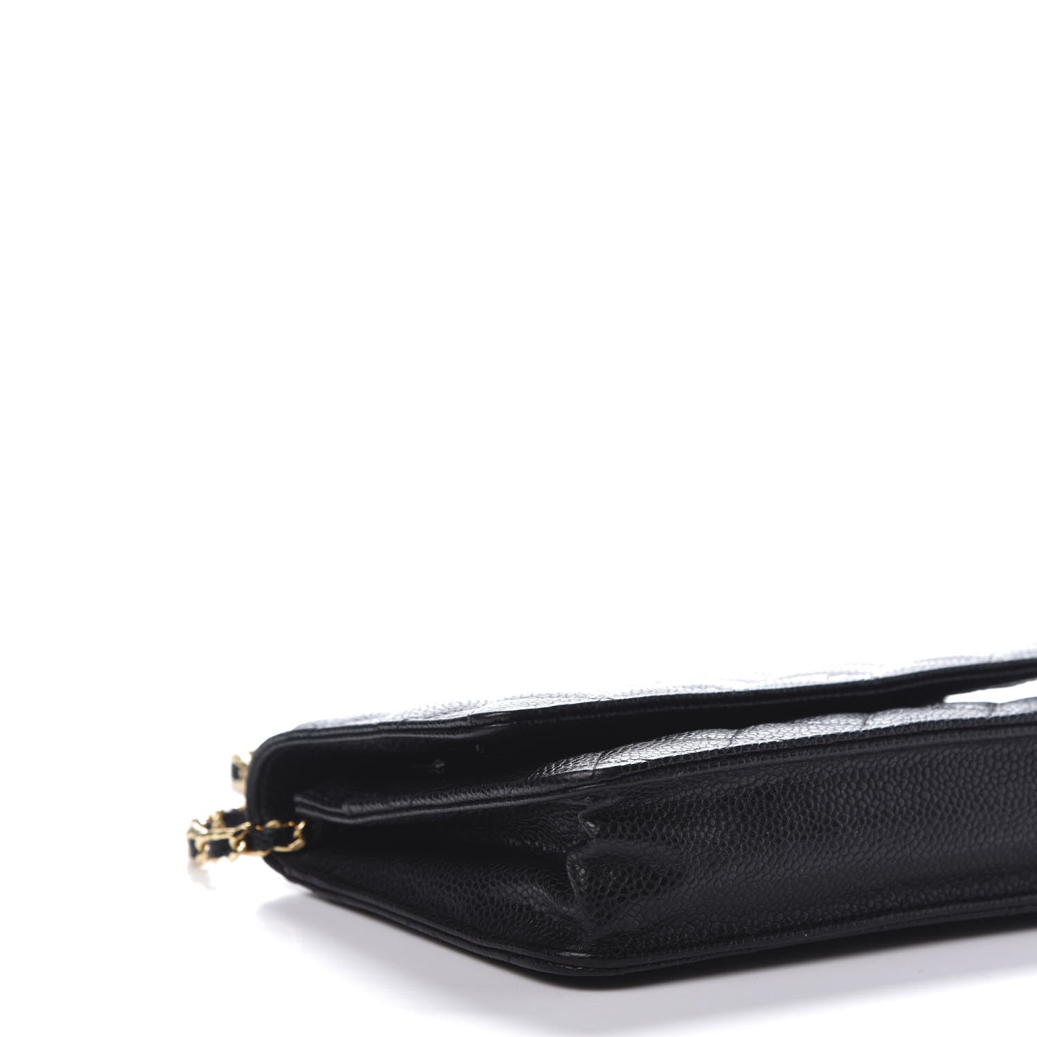 Chanel Caviar Quilted Wallet On Chain WOC Black 6 of 12