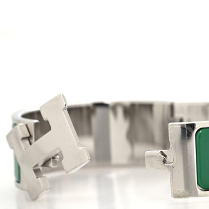 Hermes Enamel Wide Clic Clac H Bracelet PM Vert Sapin 4 of 5