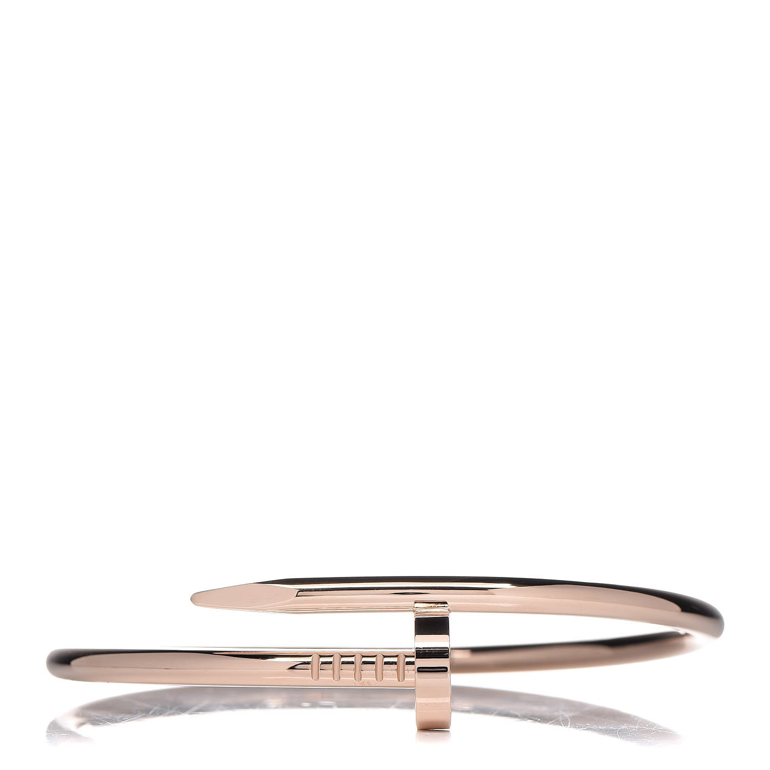 Cartier 18K Pink Gold Juste Un Clou Bracelet 17 1 of 5