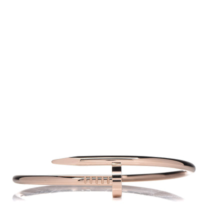 Cartier 18K Pink Gold Juste Un Clou Bracelet 17 1 of 5