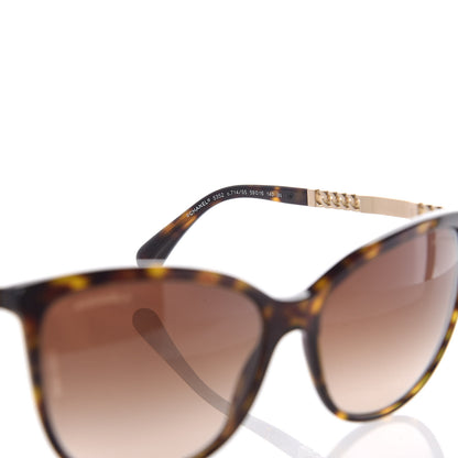 Chanel Chain Sunglasses 5352 Dark Tortoise 5 of 6