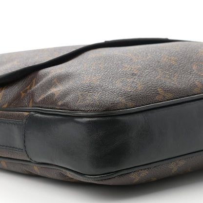 Louis Vuitton Monogram Macassar Bass MM 9 of 11