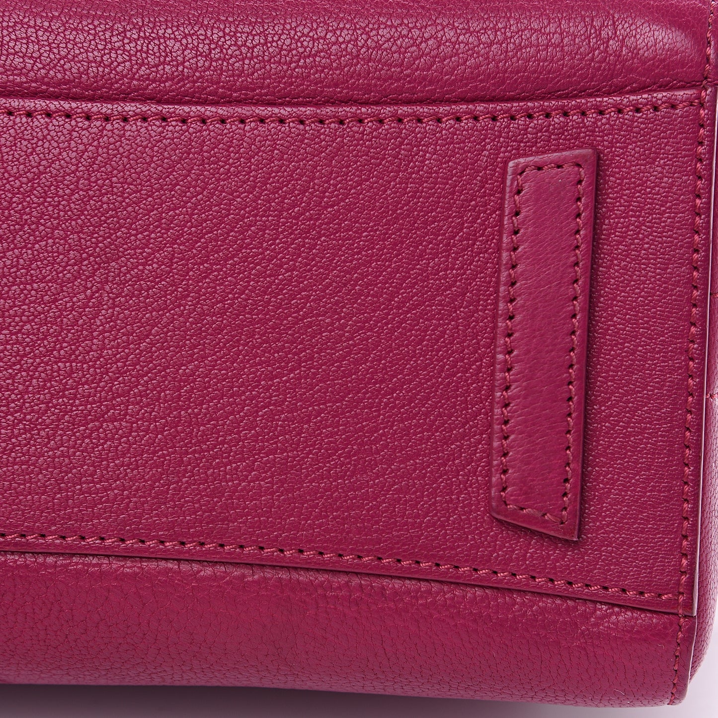 Sugar Goatskin Mini Antigona Magenta