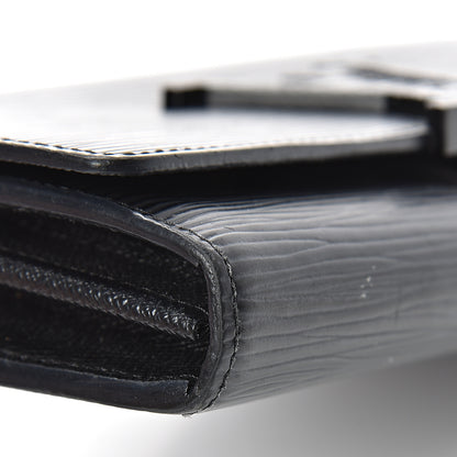 Louis Vuitton Epi Louise Wallet Black 8 of 11