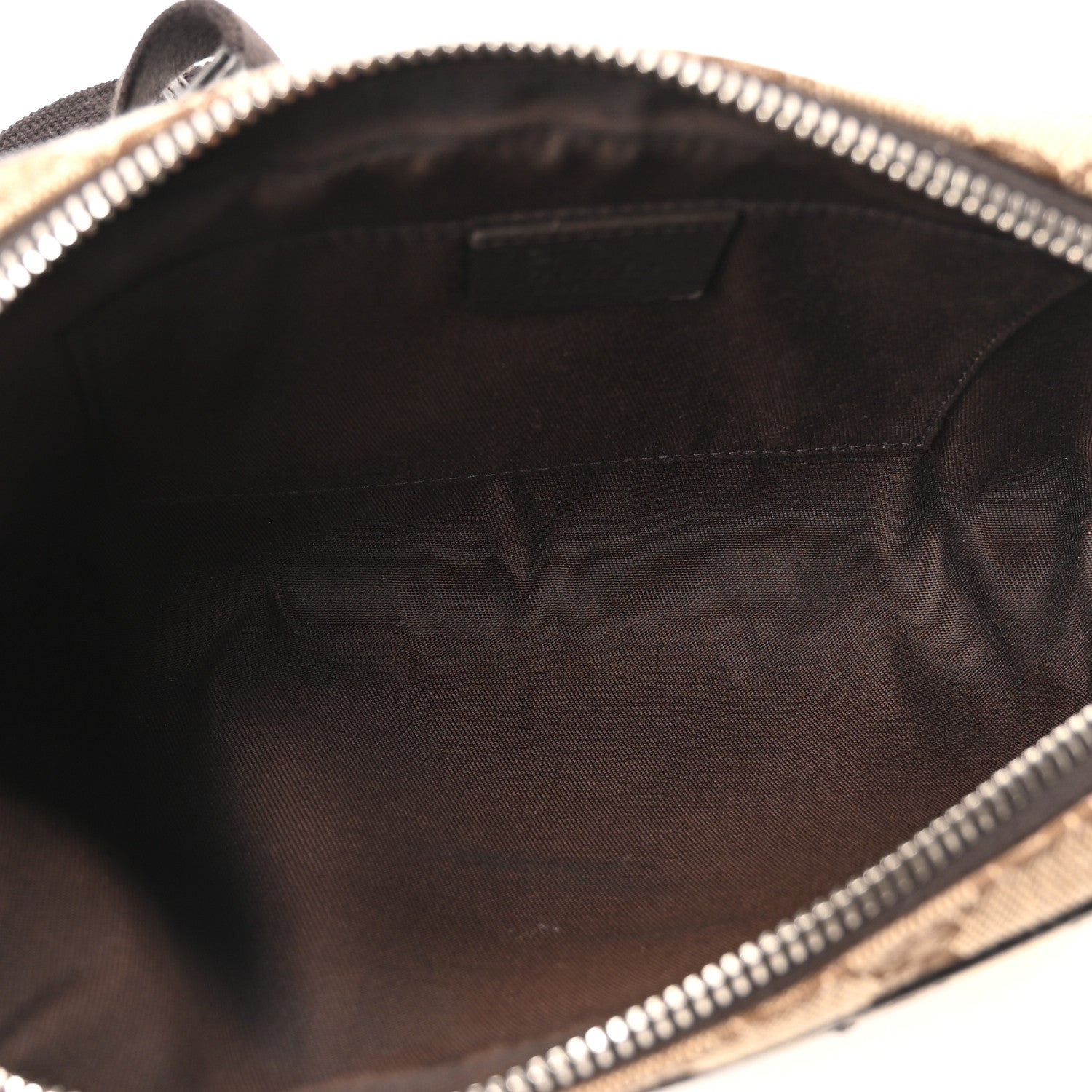 Gucci Monogram Belt Bag Dark Brown 5 of 10
