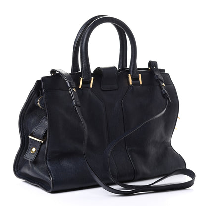 Saint Laurent Sheepskin Small Cabas ChYc Navy 2 of 4