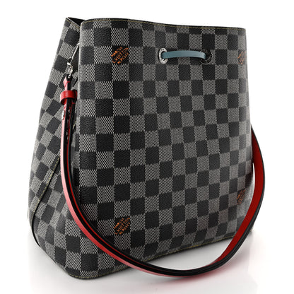Louis Vuitton Damier Neonoe Black White 3 of 10
