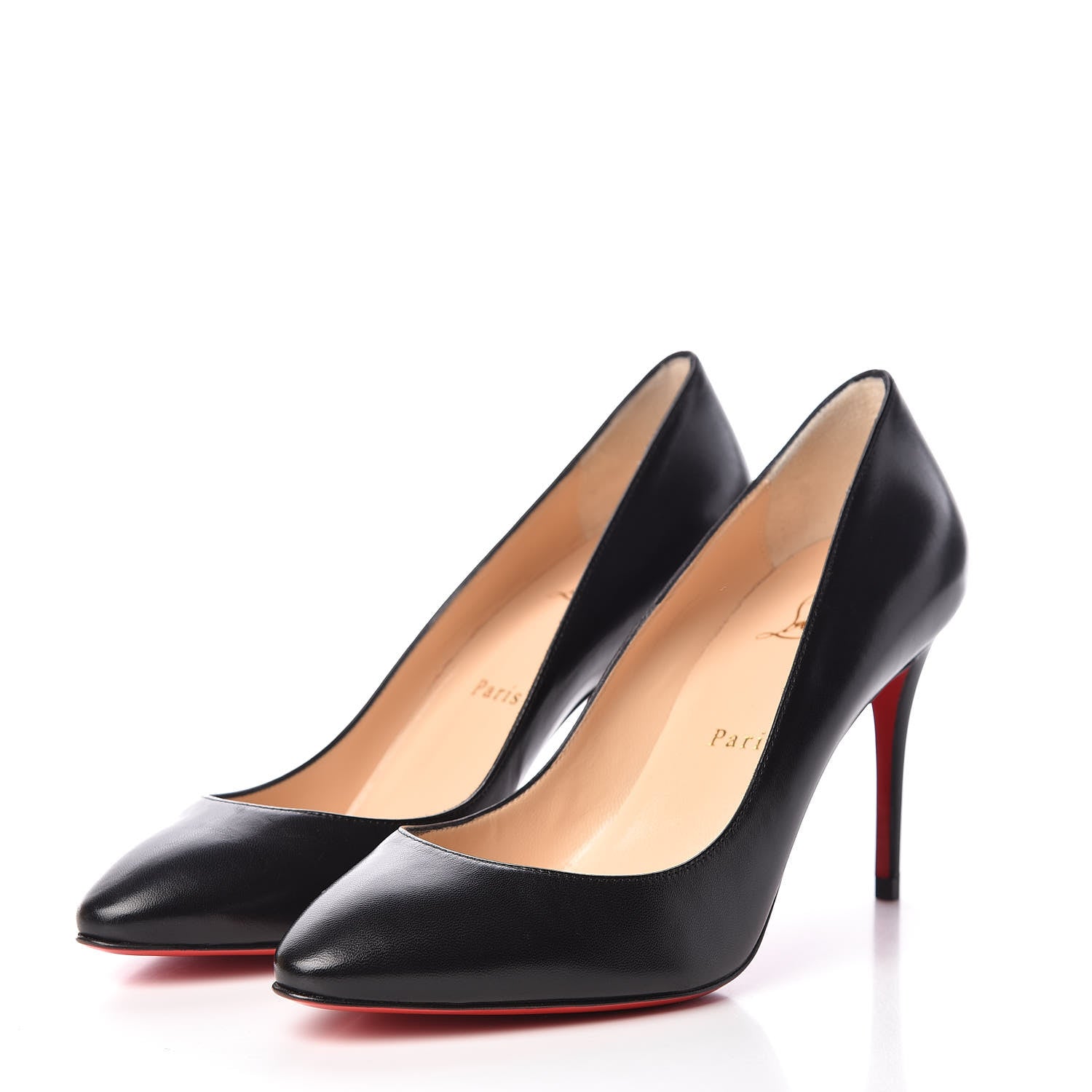 Christian Louboutin Nappa Eloise 85 Pumps 37.5 Black 3 of 10