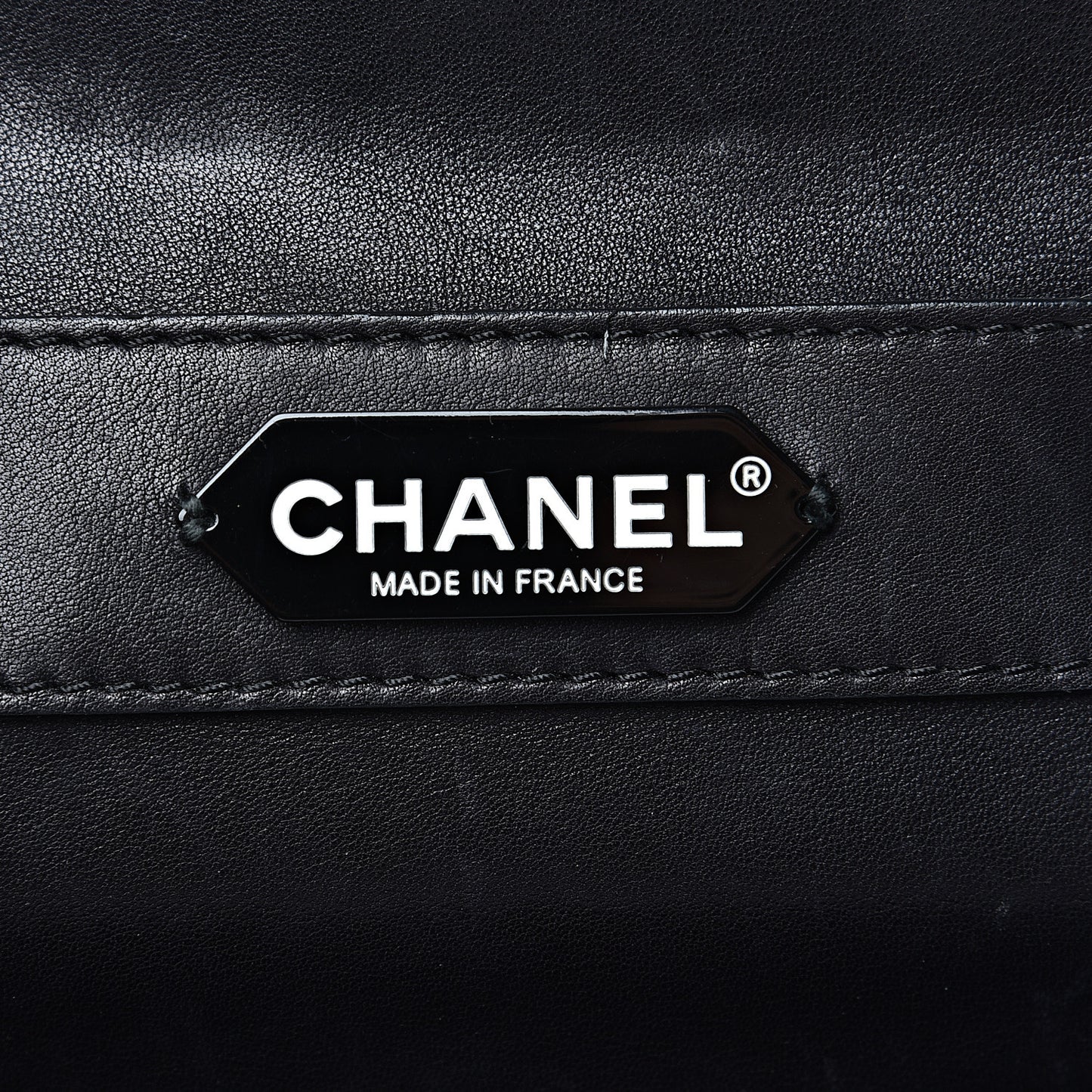Calfskin Stitched Small Crossbody Flap Black
