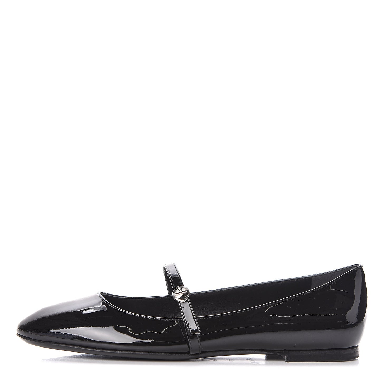 Patent Uniformes Ballerina Flat 39 Black