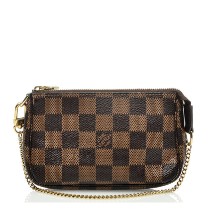 Louis Vuitton Damier Ebene Mini Pochette Accessories 1 of 6
