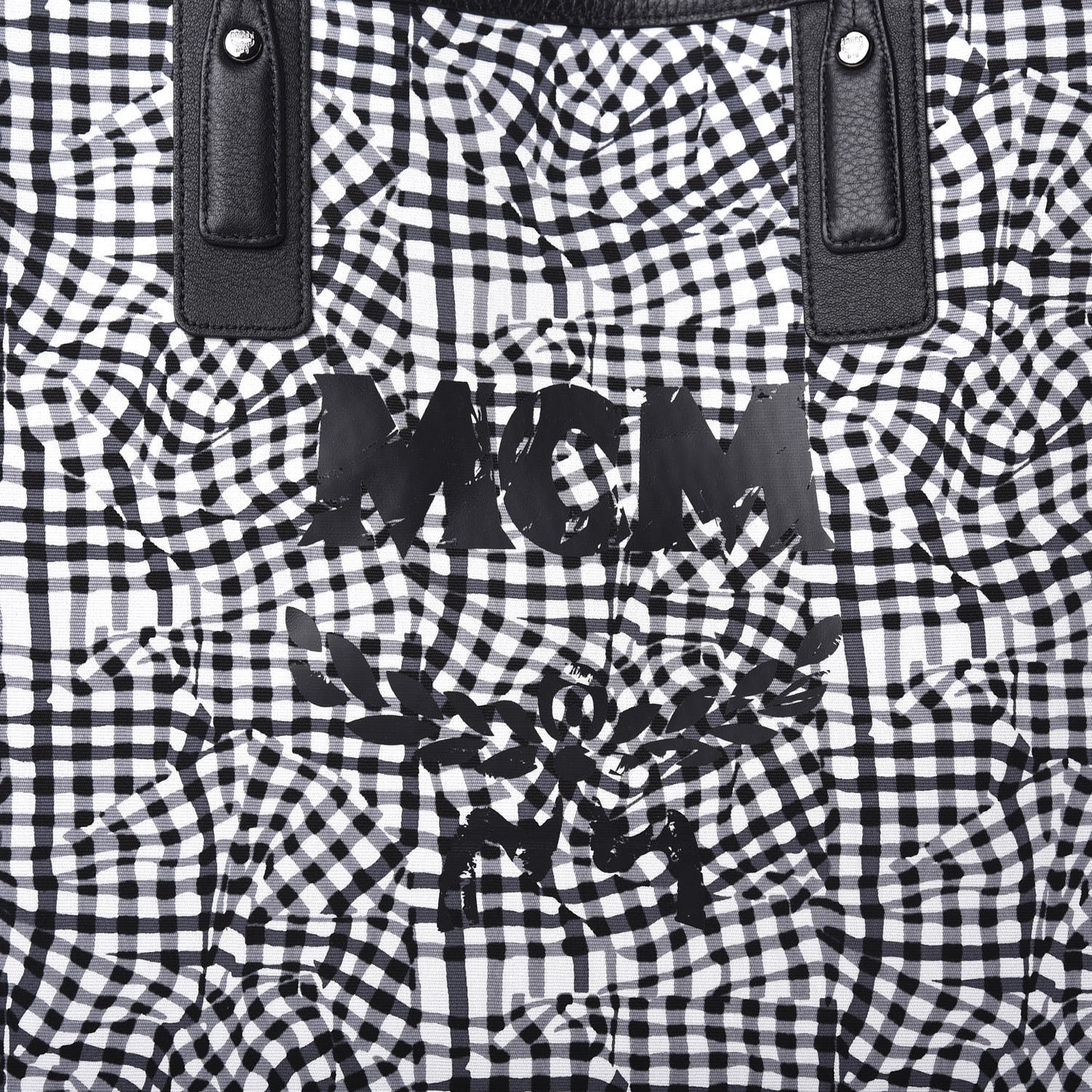 Visetos Large Liz Reversible Shopper Tote Black