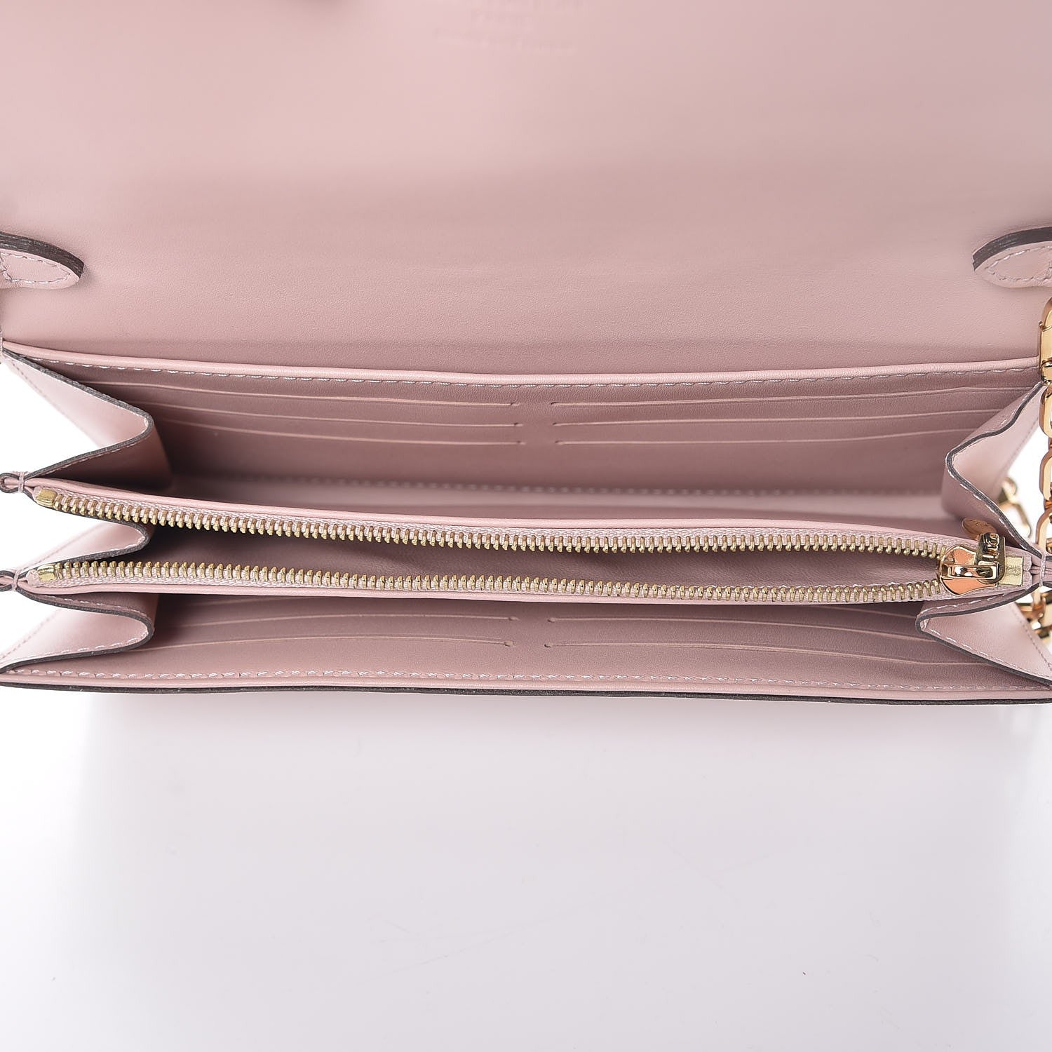 Louis Vuitton Vernis Chaine Wallet Rose Angelique 5 of 10