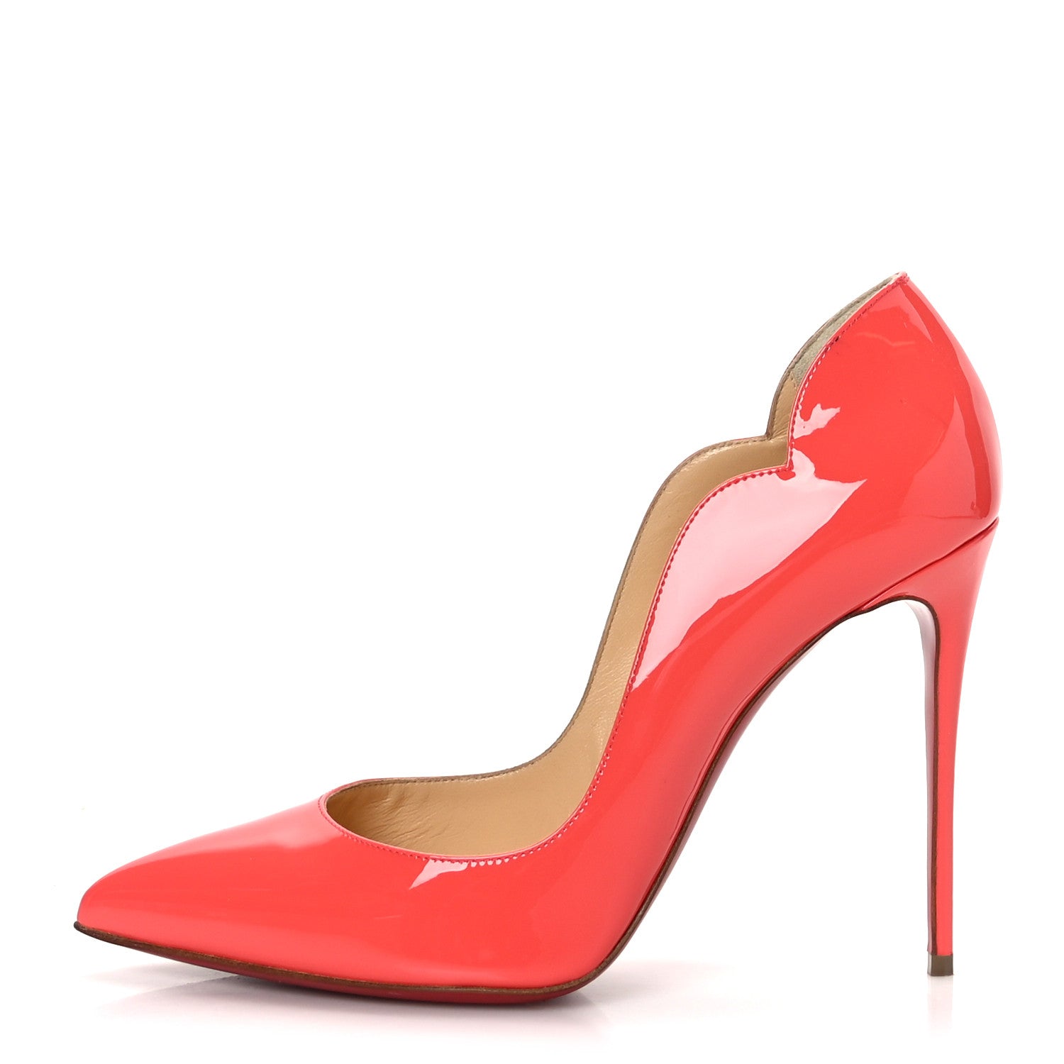 Christian Louboutin Patent Hot Chick 100 Pumps 40 Smoothie 1 of 8