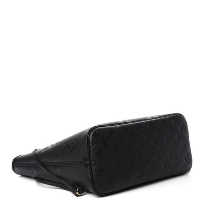 Louis Vuitton Empreinte Monogram Giant Neverfull MM Black 4 of 10