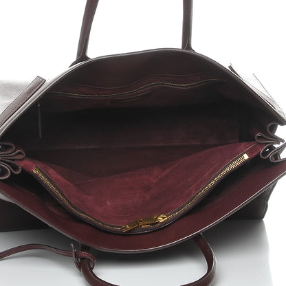 Saint Laurent Calfskin Large Sac De Jour Carryall Amarena 5 of 7