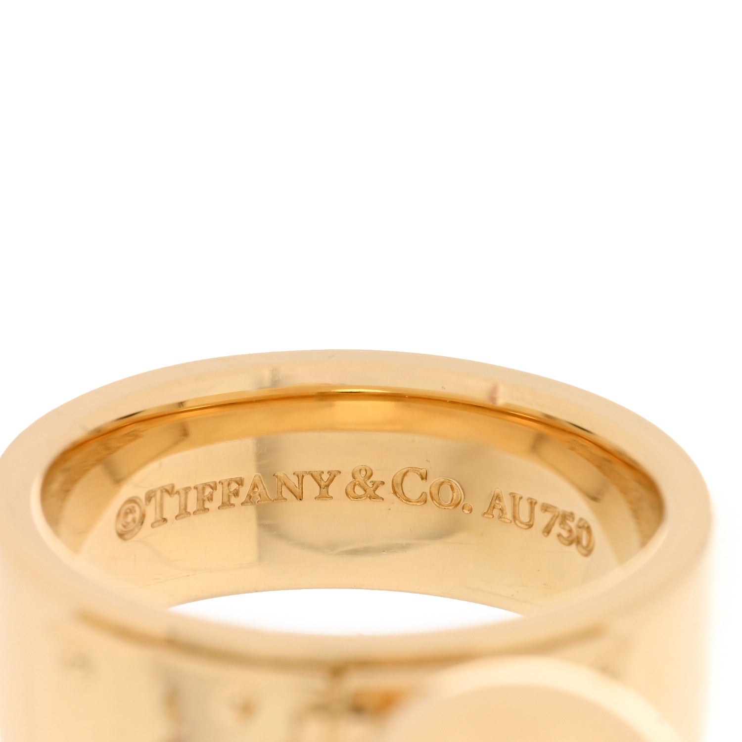 Tiffany 18K Yellow Gold HardWear Dangle Ball Ring 49 4.75 4 of 4
