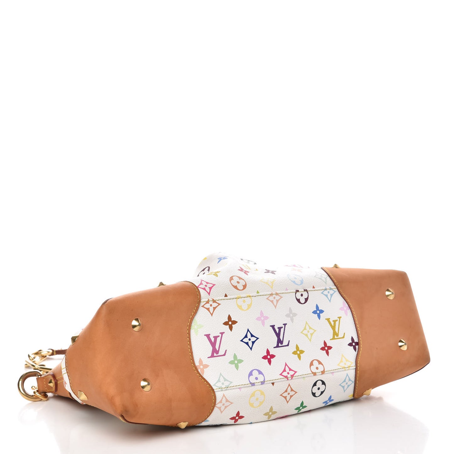 Monogram Multicolor Judy GM White