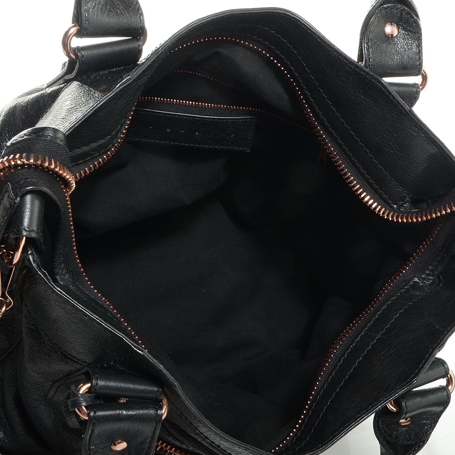 Balenciaga Agneau Giant 21 Rose Gold Hardware Velo Black 5 of 12