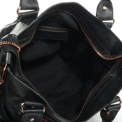 Balenciaga Agneau Giant 21 Rose Gold Hardware Velo Black 5 of 12