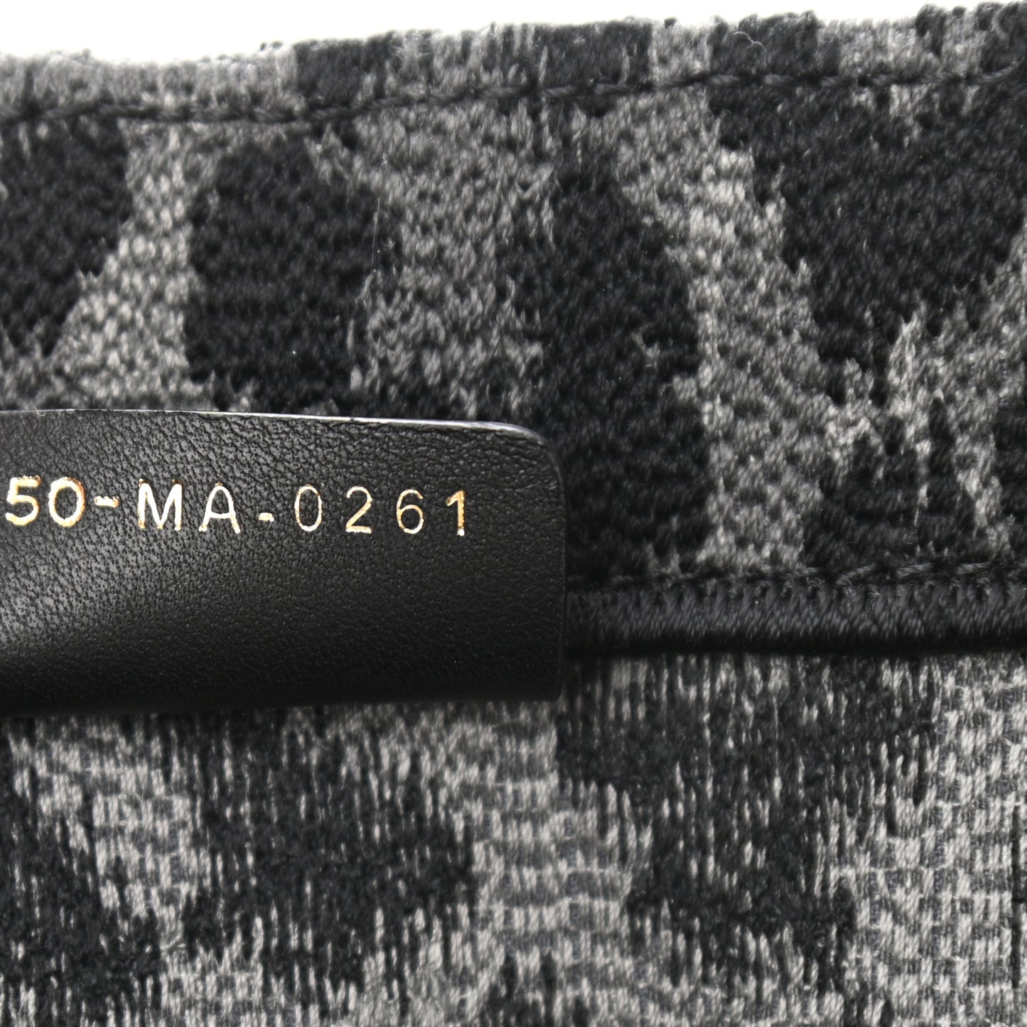 Canvas Embroidered Large Leopard Book Tote Grey
