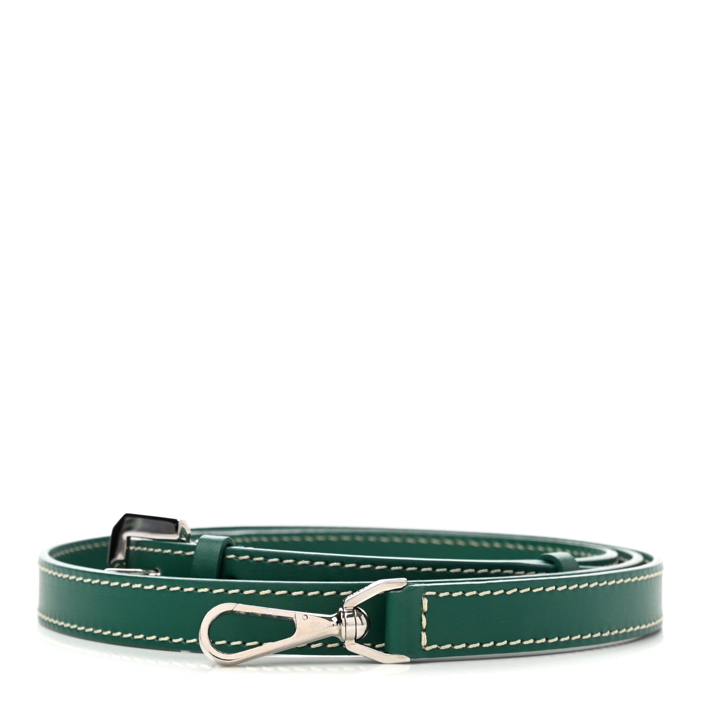 Calfskin Adjustable Shoulder Strap Green