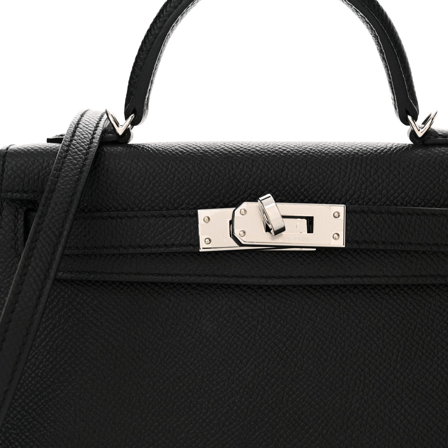 Epsom Mini Kelly Sellier 20 Black